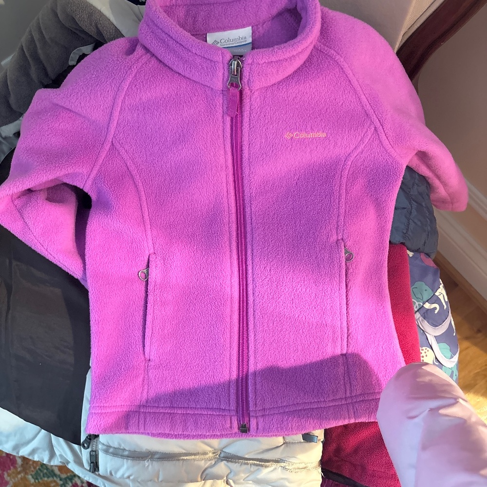 Columbia girls fleece
